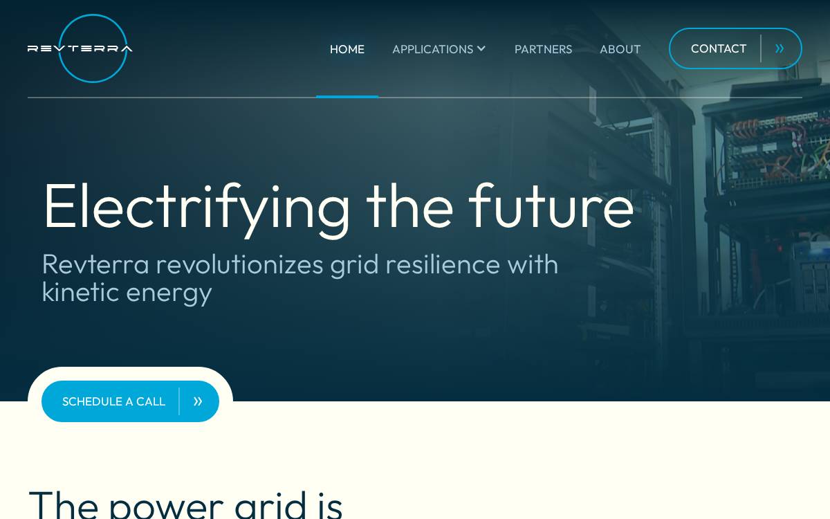 Revterra website preview