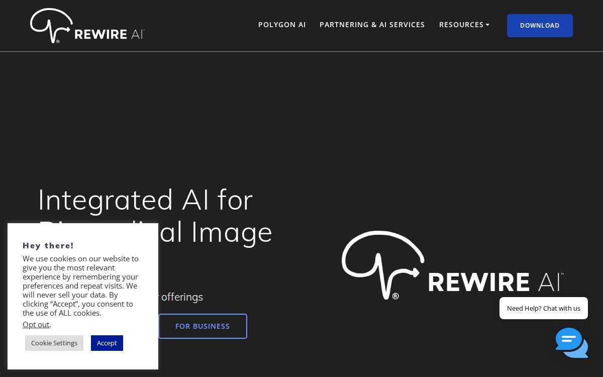 Rewire Neuro website preview