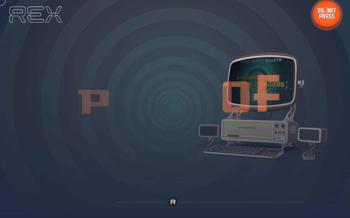 REX website preview
