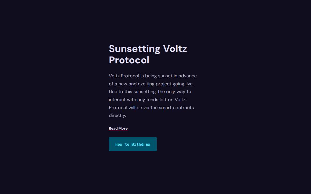 Reya Labs website preview