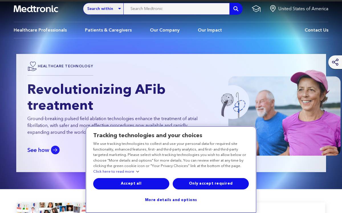 Rf Surgical website preview