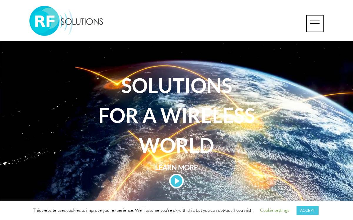RFsolutions website preview