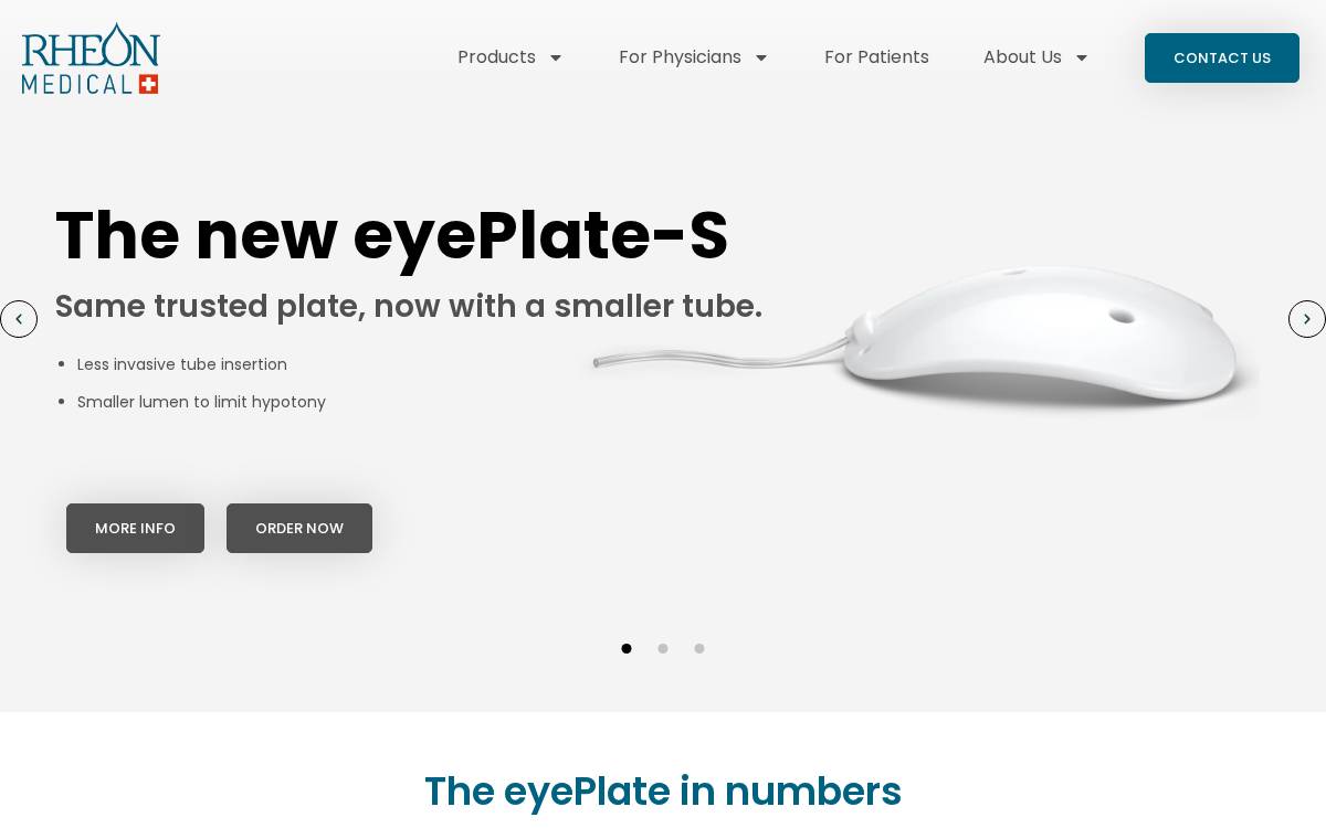 Rheon Medical website preview