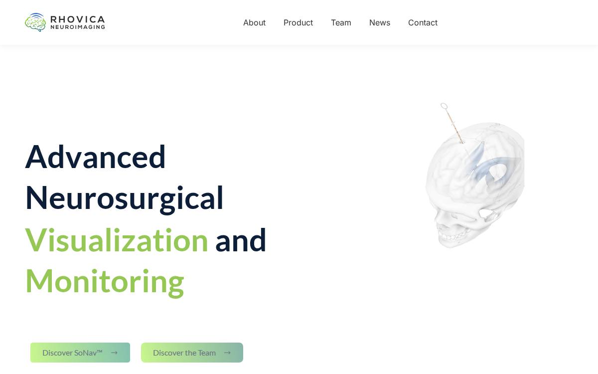 Rhovica website preview