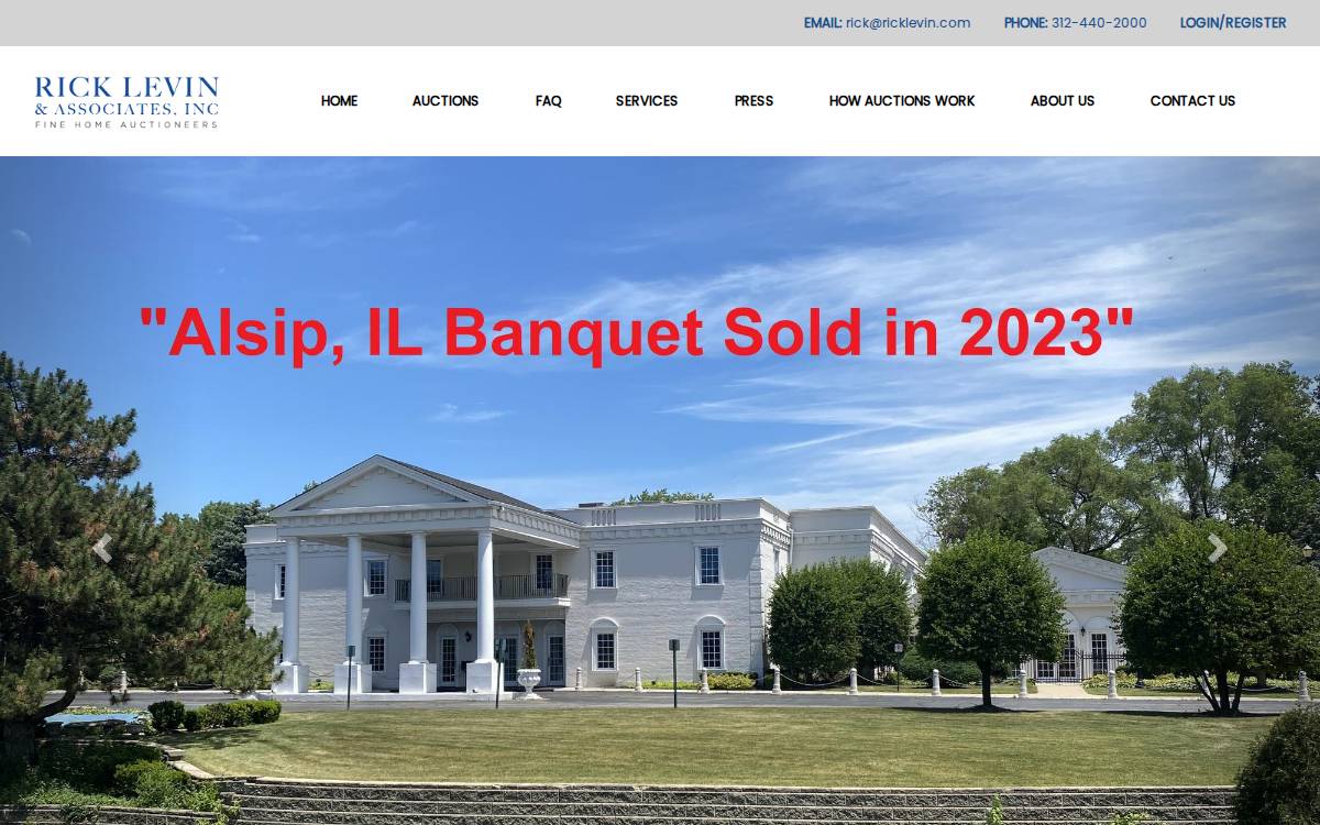 Rick Levin and Associates, Inc. website preview