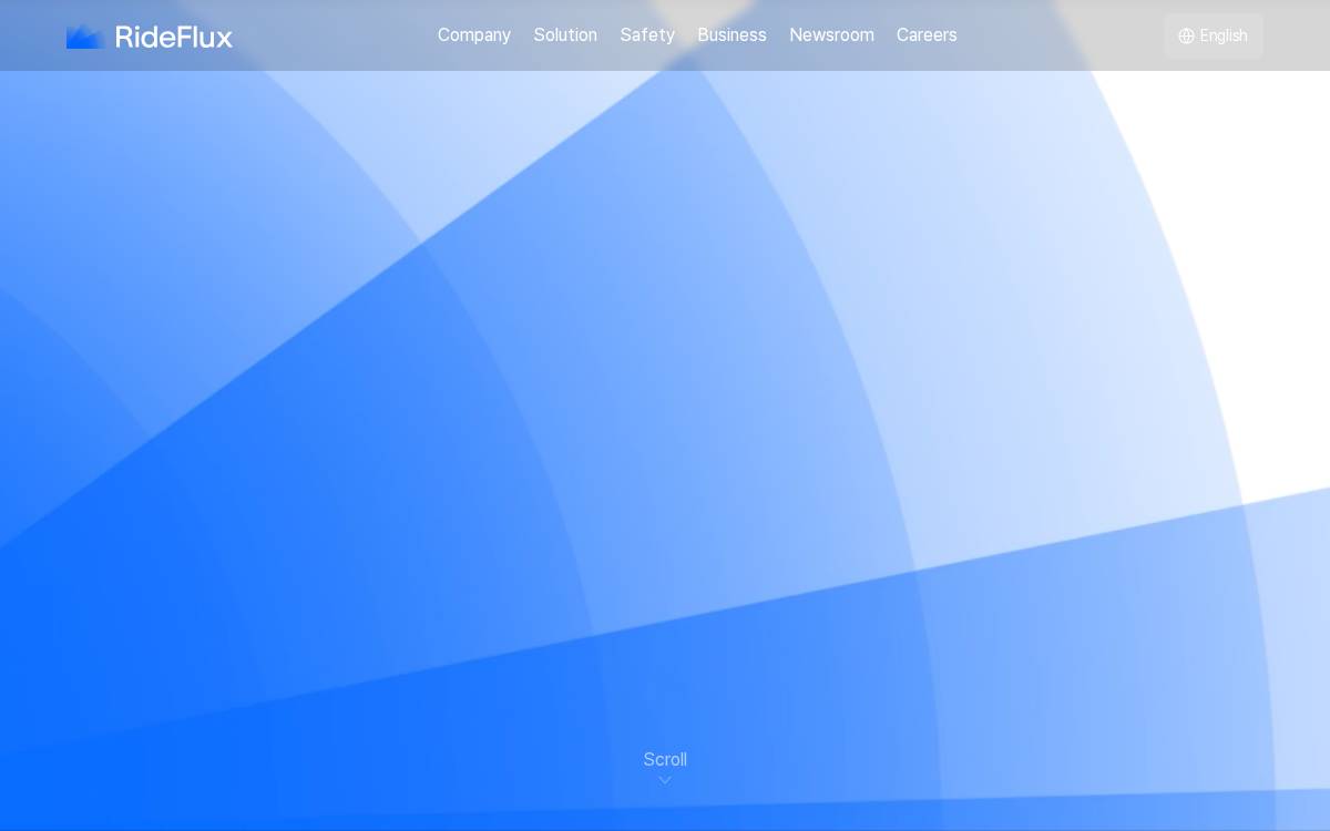 Rideflux website preview