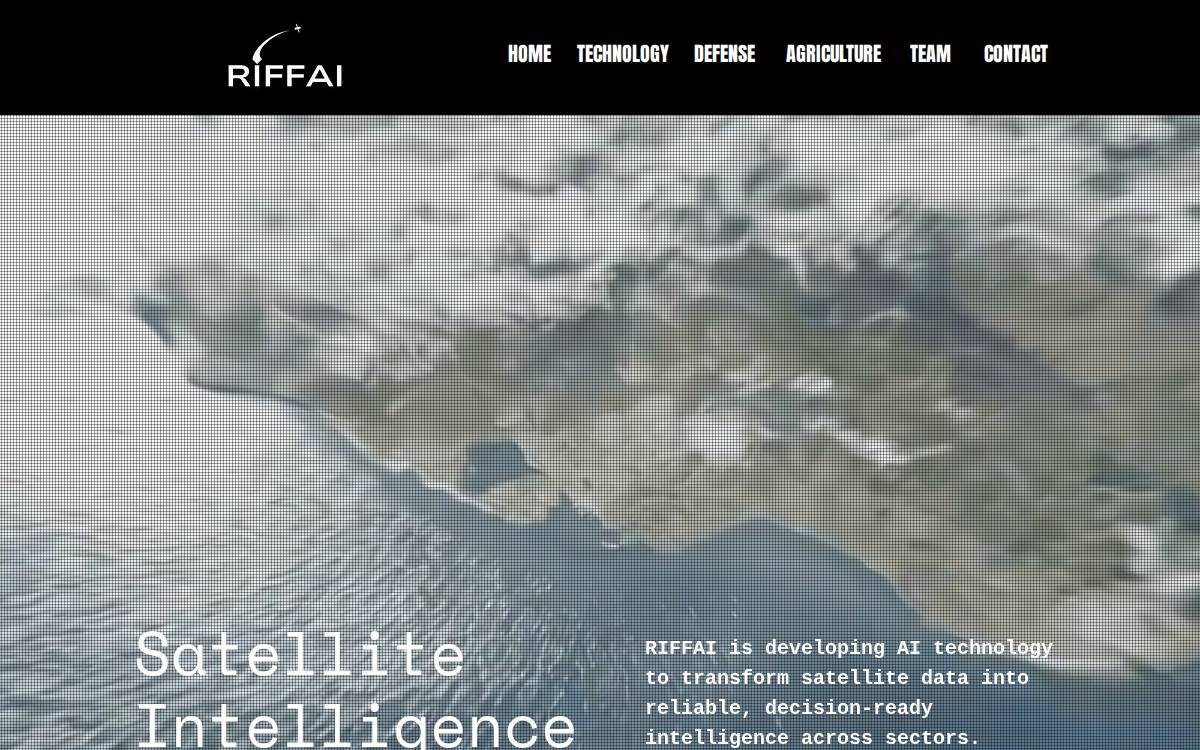RIFFAI website preview