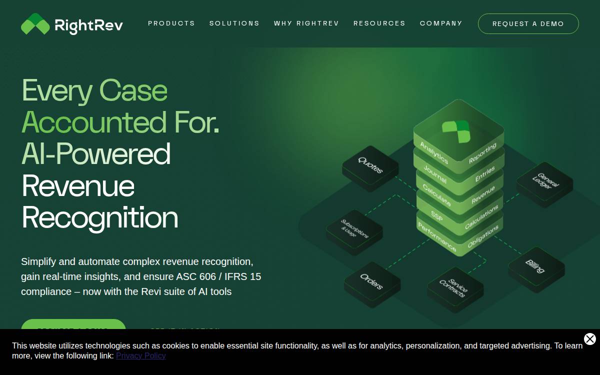 Rightrev website preview