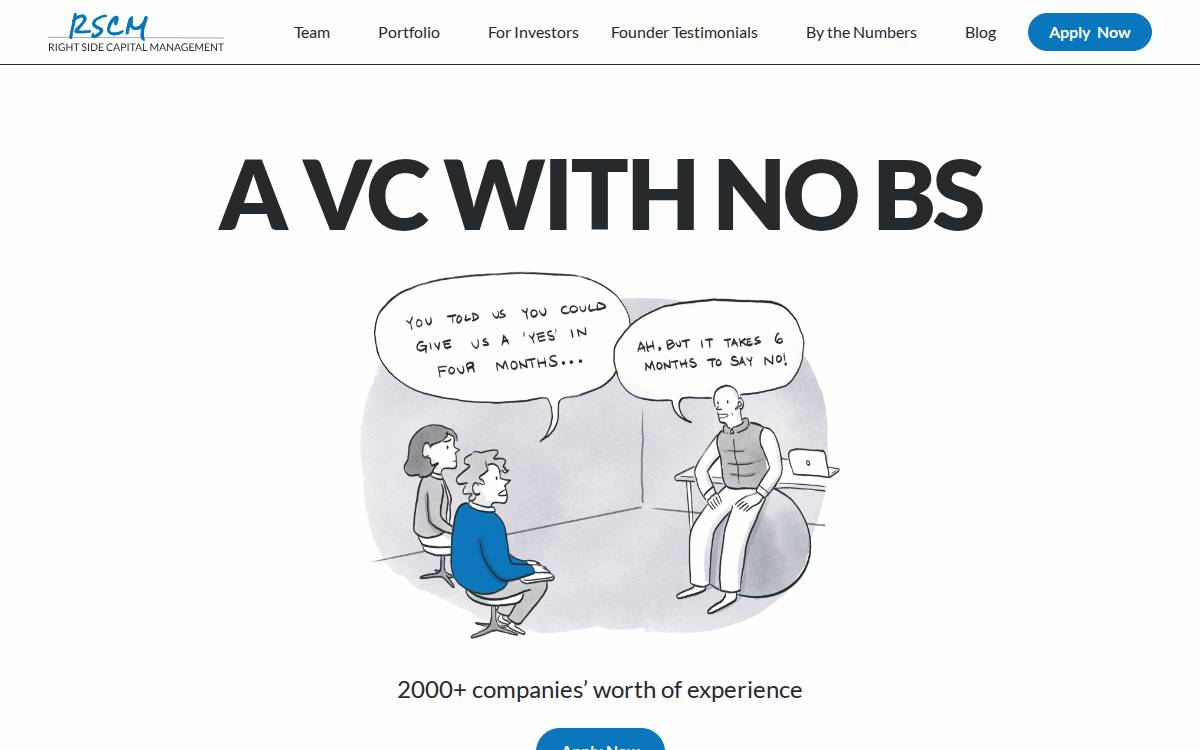Rightsidecapital website preview