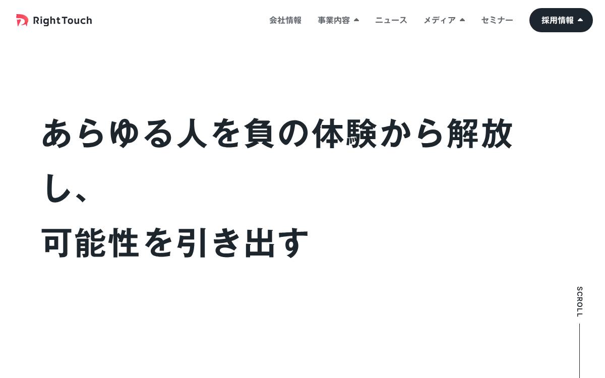 RightTouch website preview
