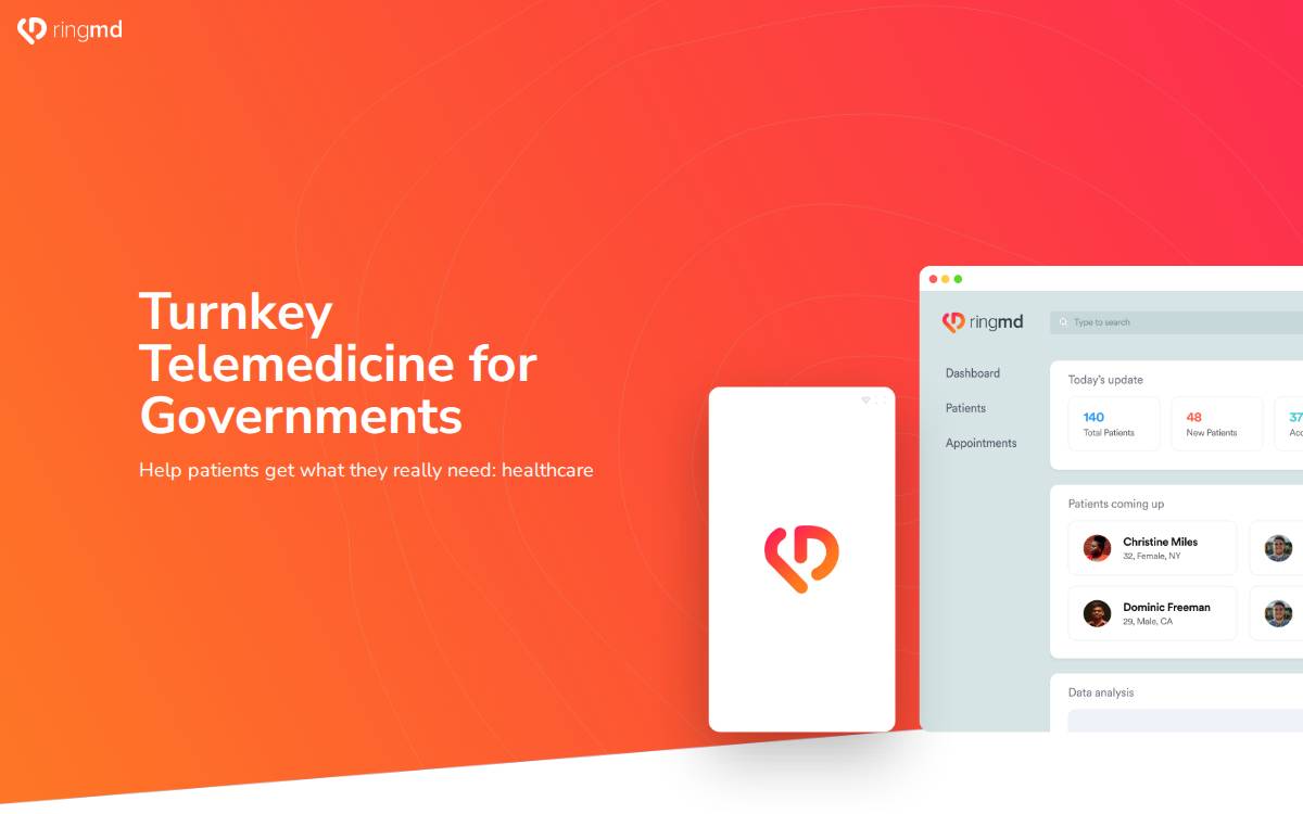 RingMD website preview