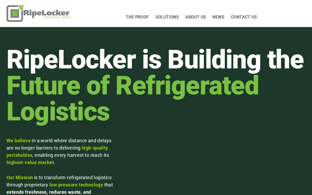 Ripelocker website preview