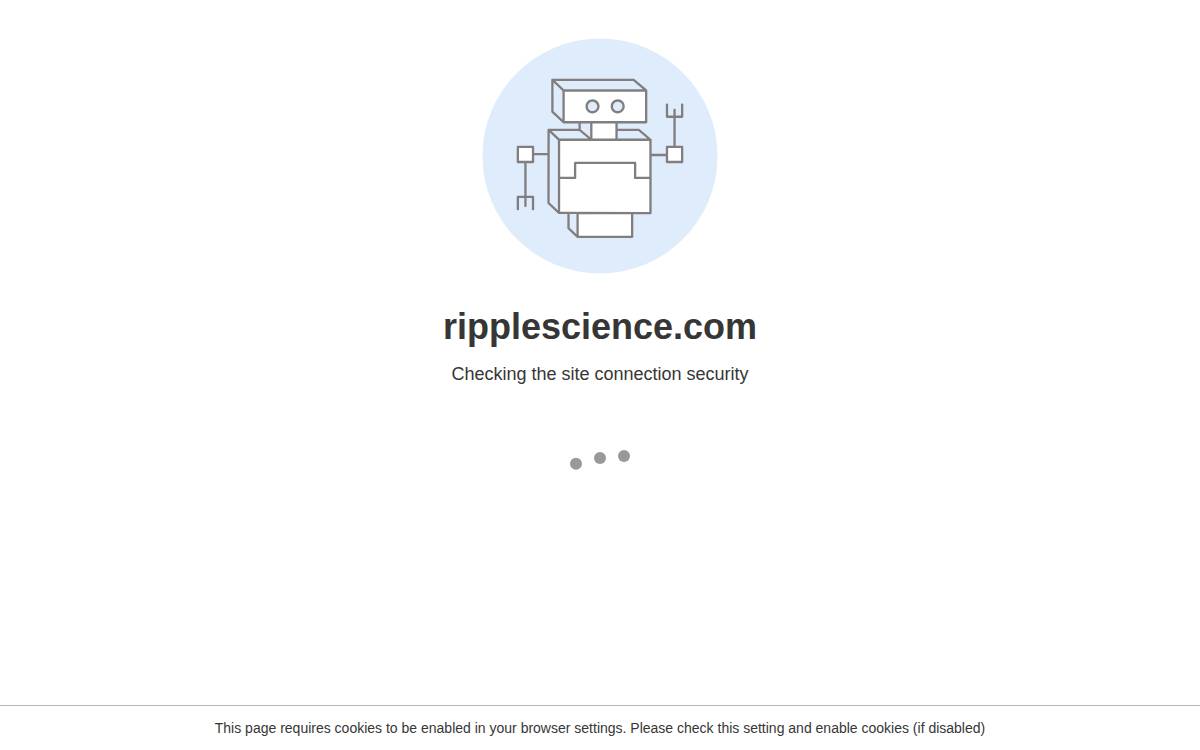 Ripple Science website preview
