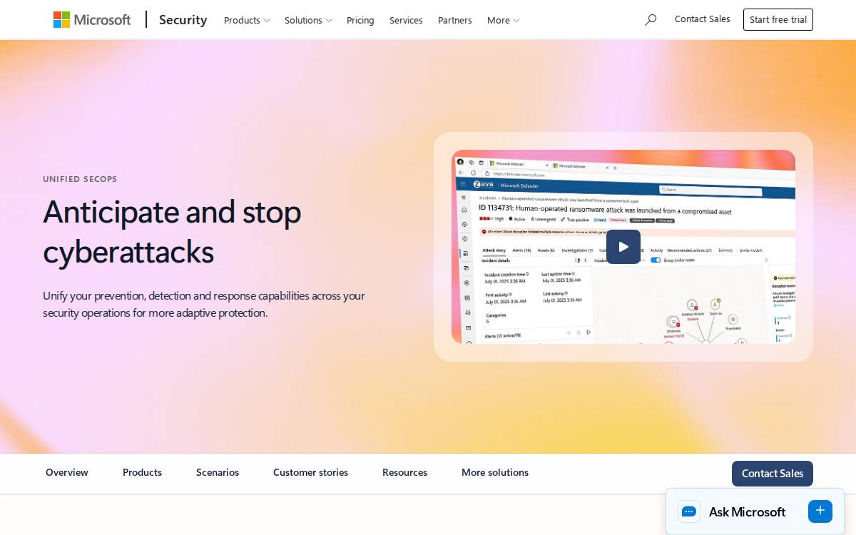 Riskiq website preview