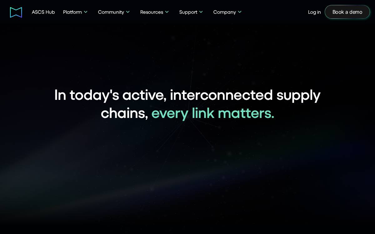 Risk Ledger website preview