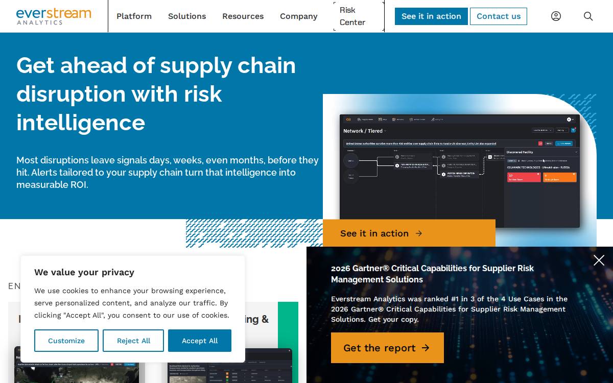 Riskpulse website preview