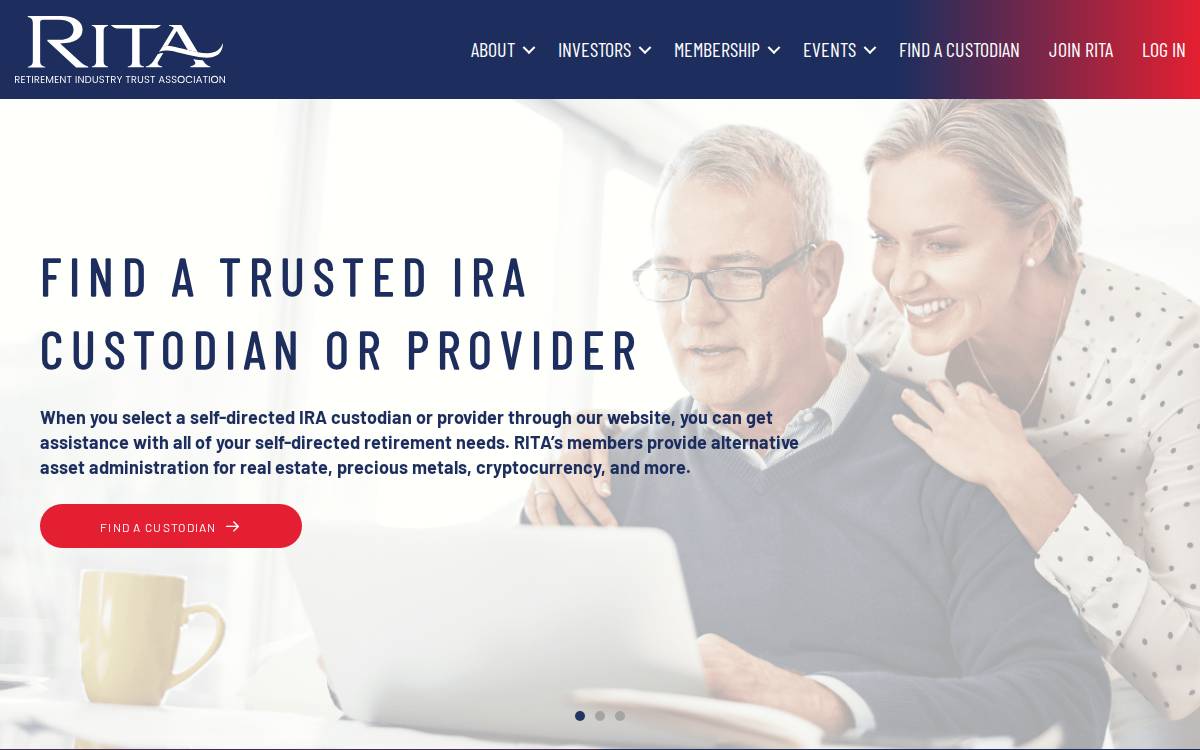 RITA website preview
