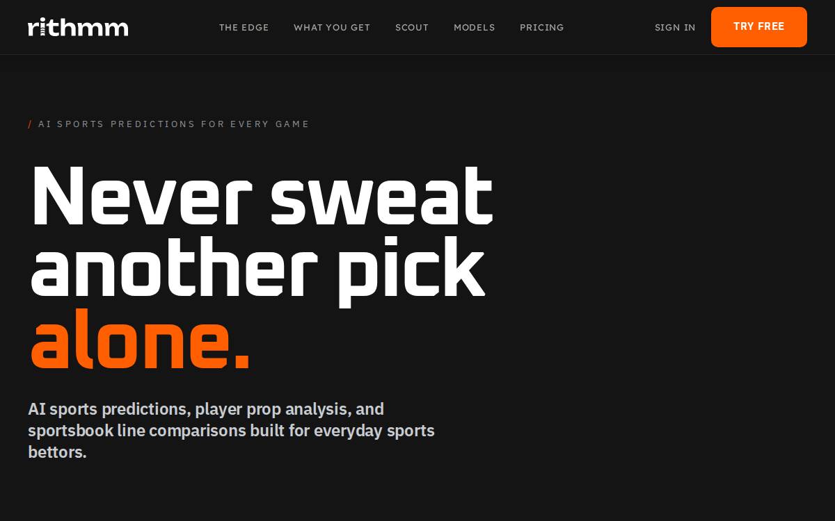 Rithmm website preview