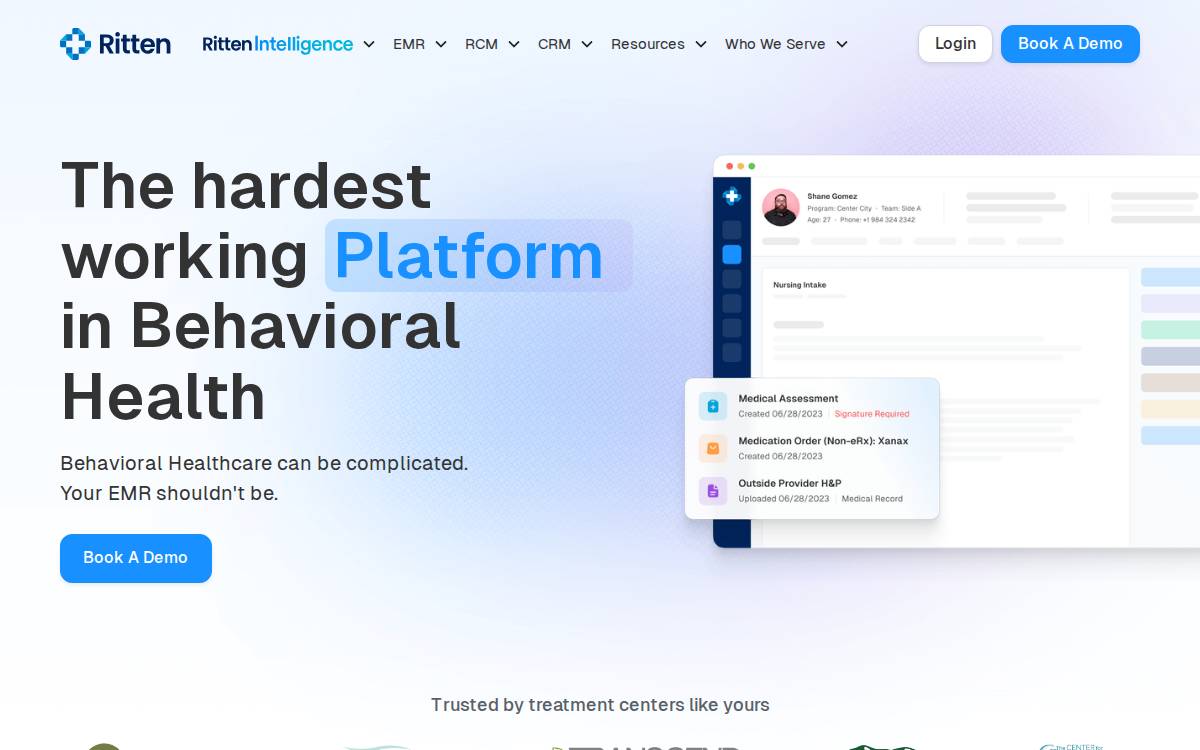 Ritten website preview