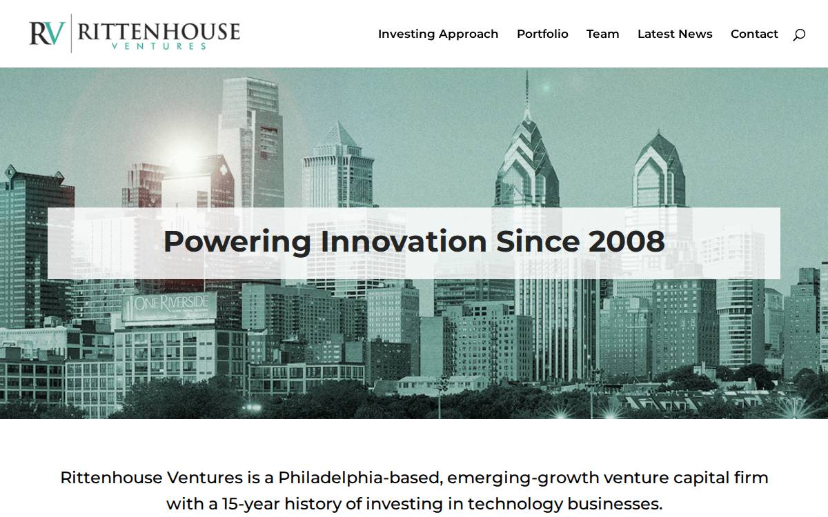 Rittenhouse Ventures website preview