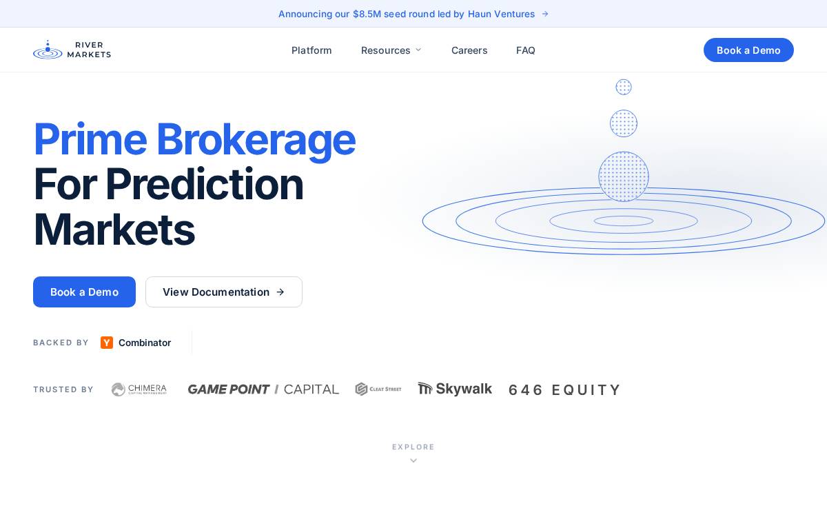 River Markets website preview