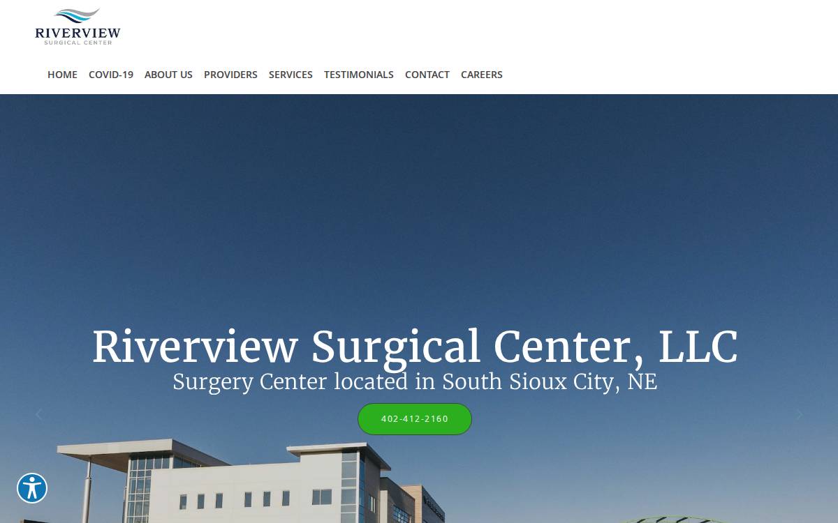 Riverview Surgical Center website preview