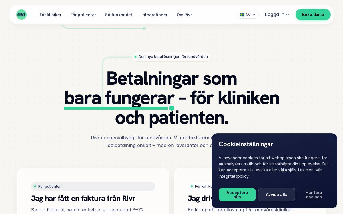 Rivr website preview
