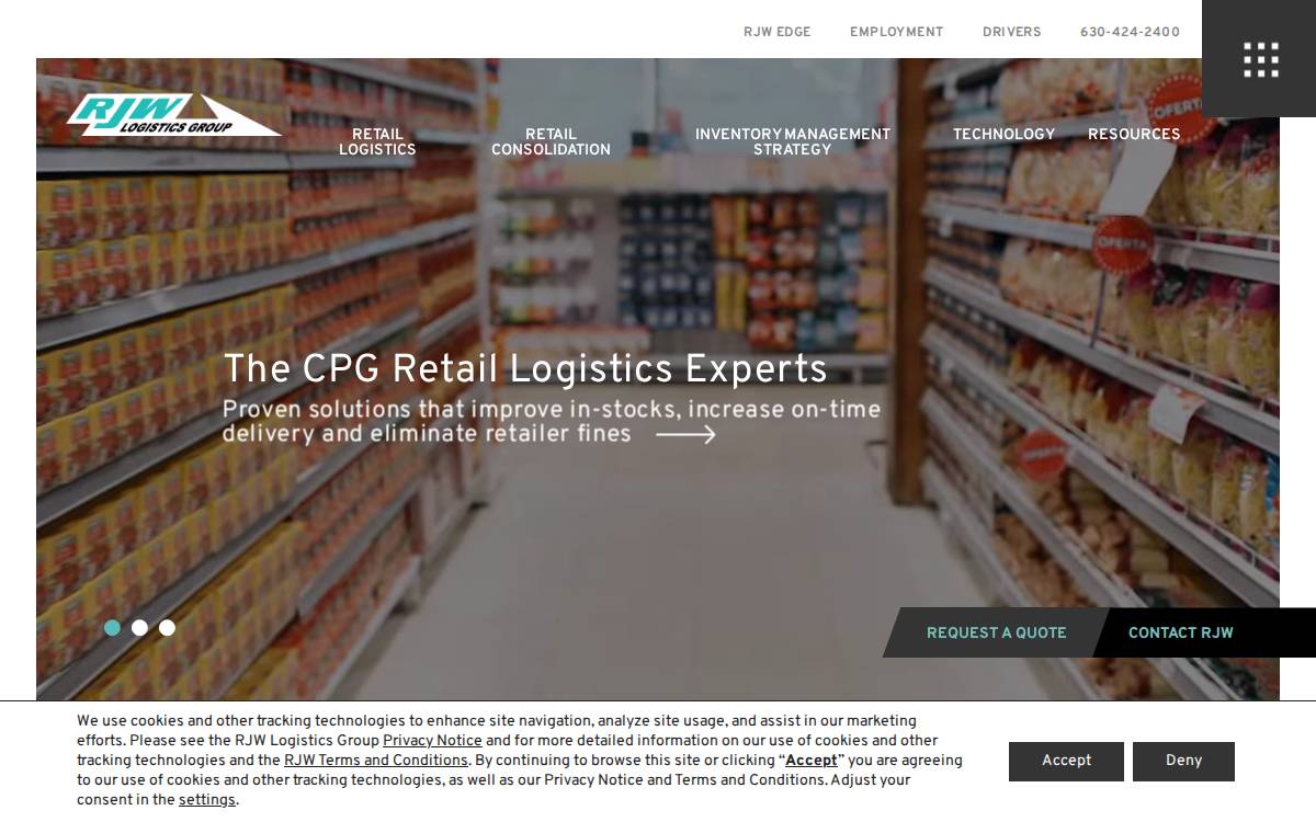 Rjwgroup website preview
