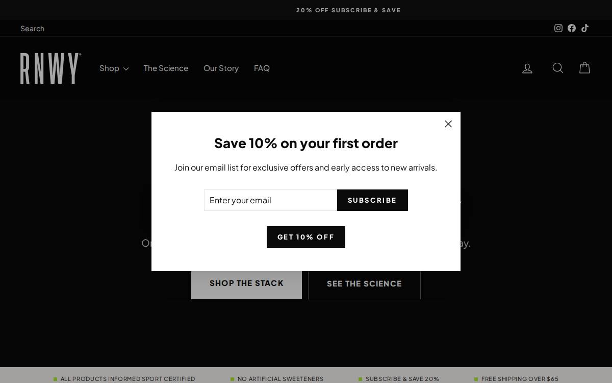 RNWY website preview