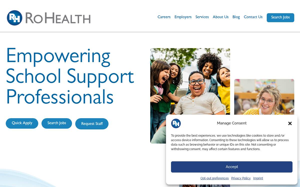Ro Health website preview