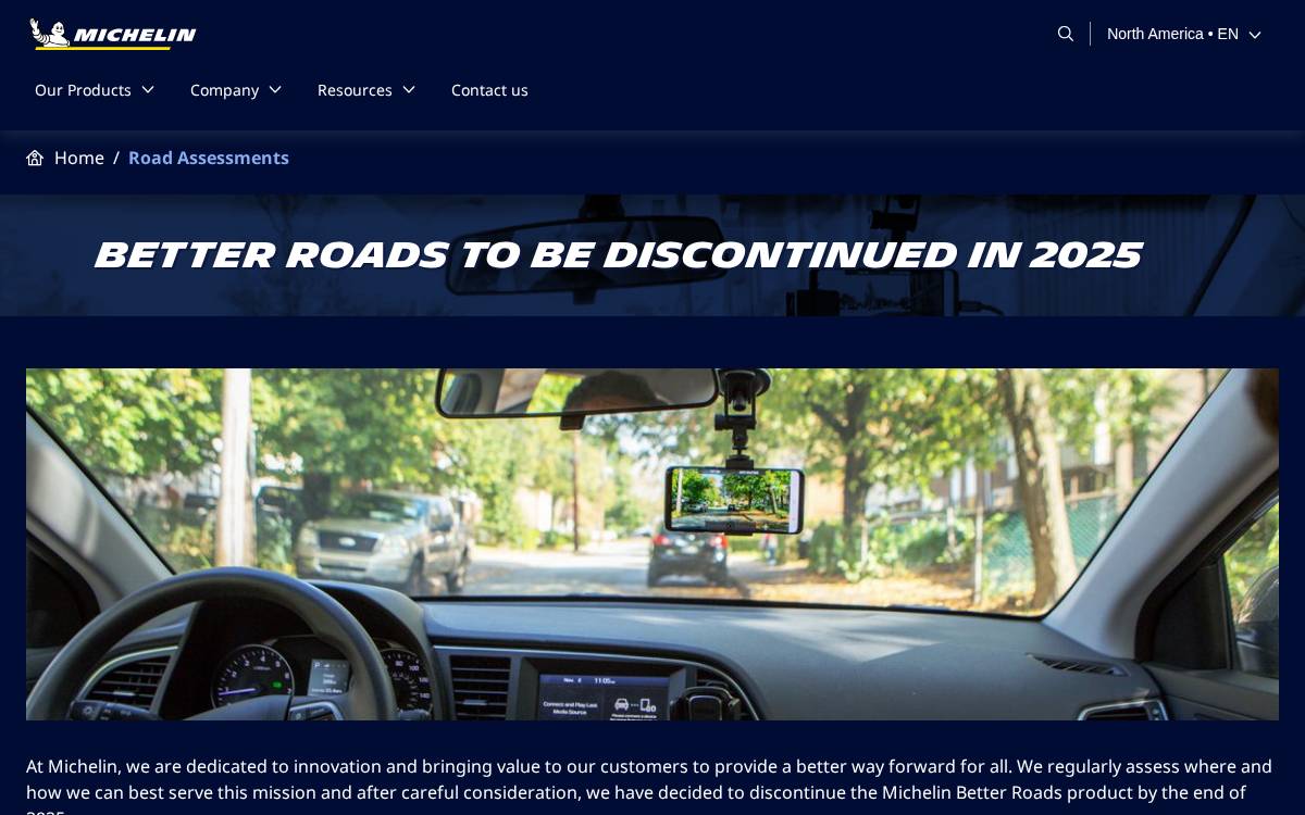 RoadBotics website preview