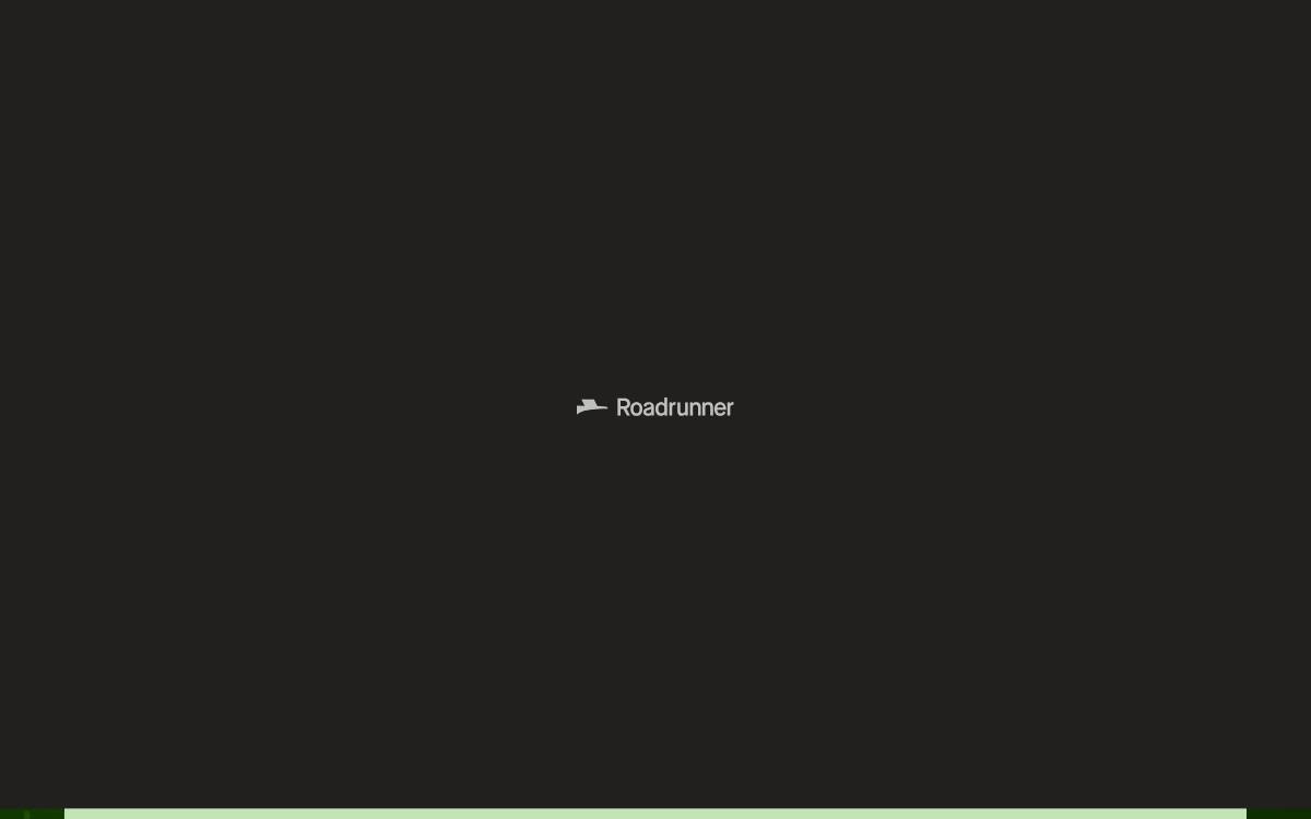 Roadrunner website preview