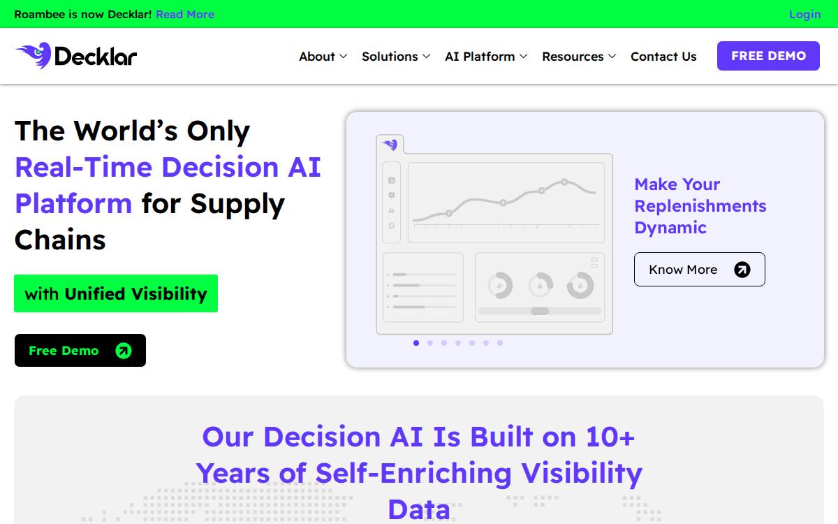 Roambee website preview