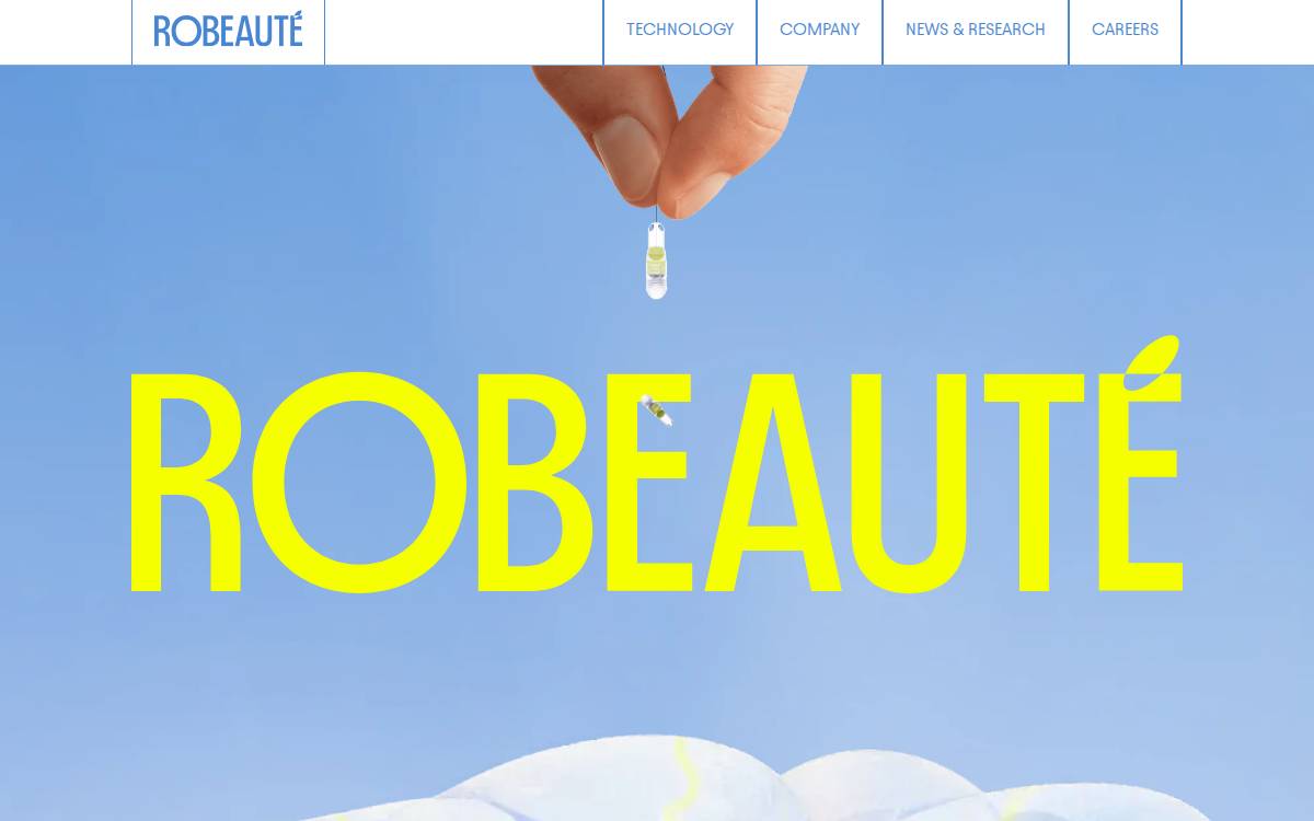 Robeauté website preview