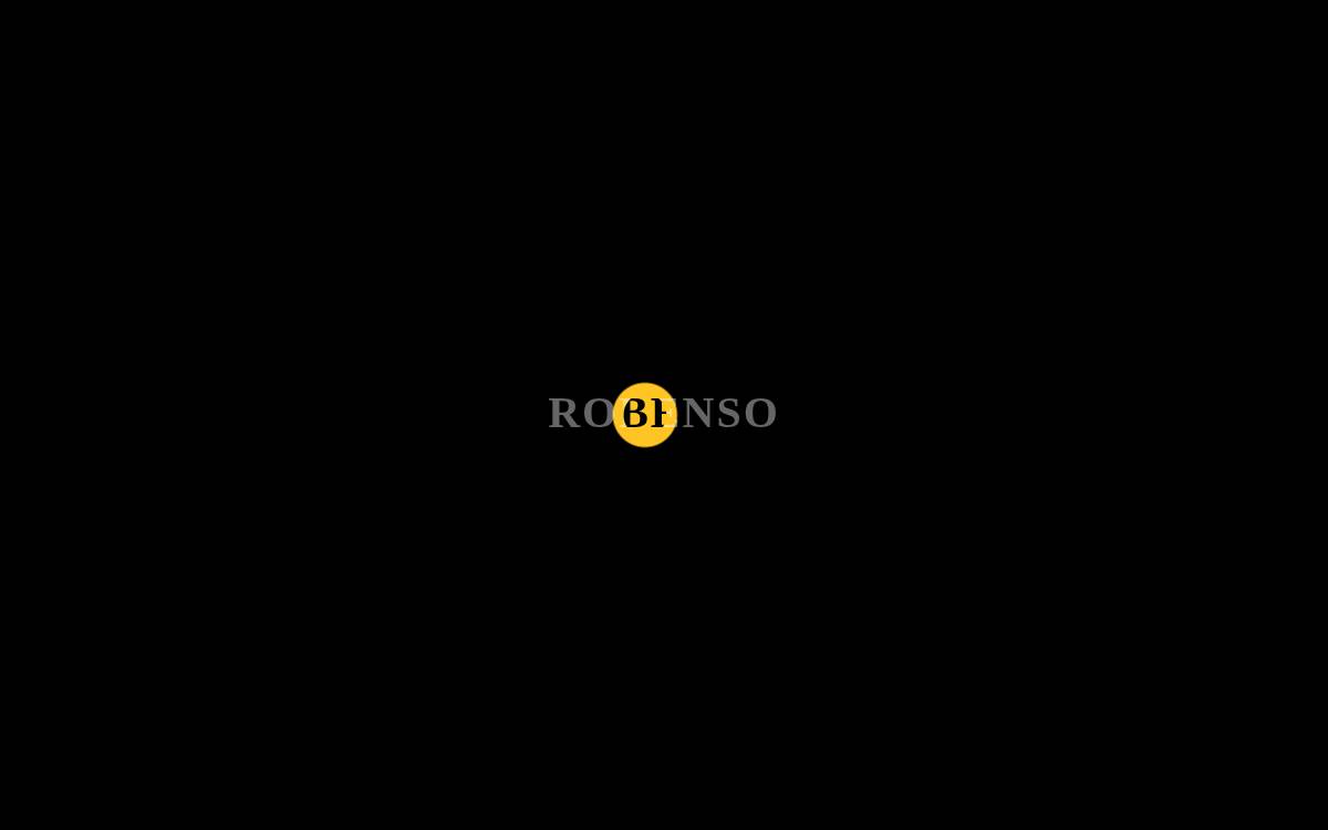 Robenso website preview