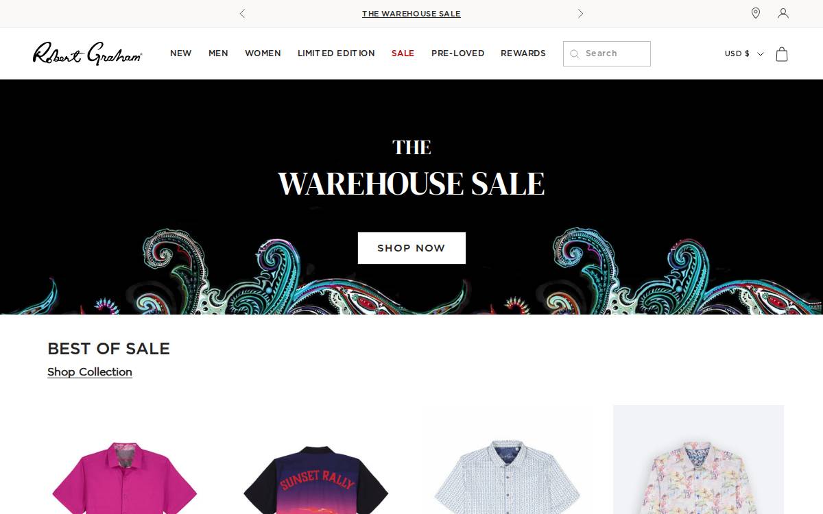 Robert Graham website preview