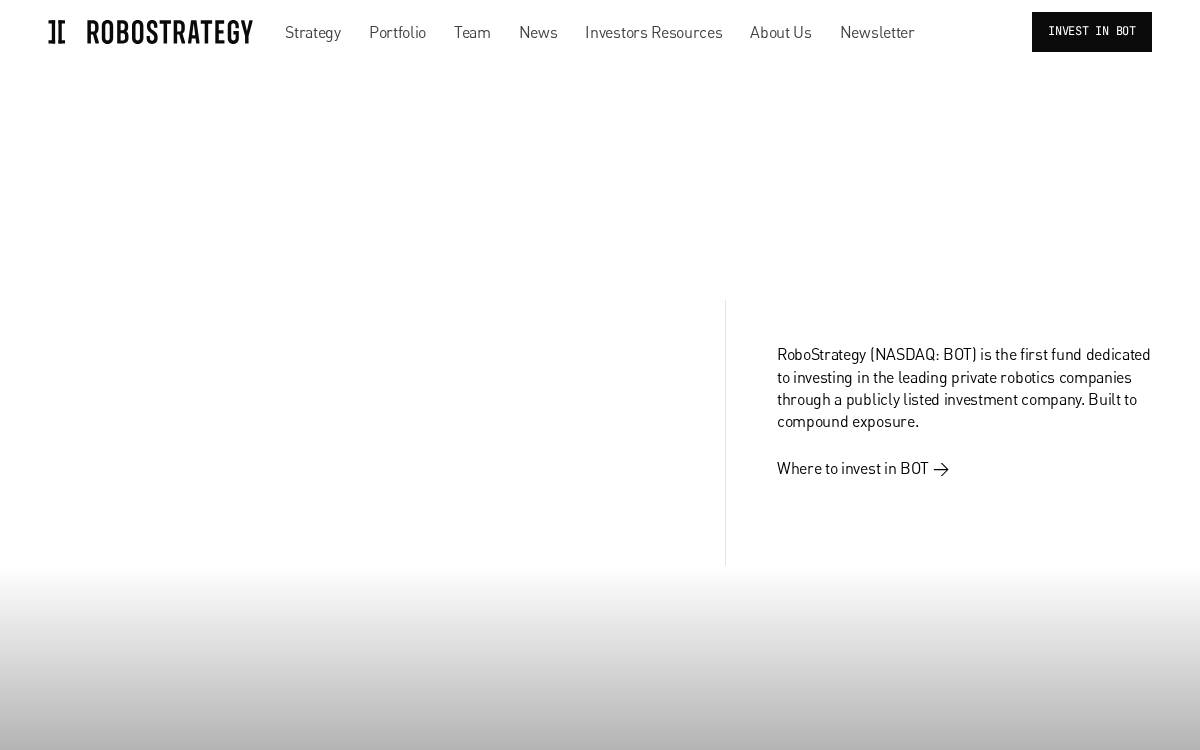 RoboStrategy website preview