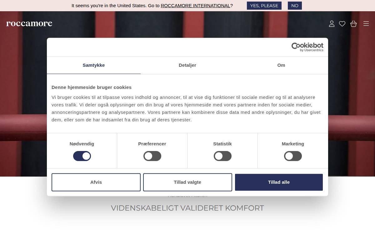 Roccamore website preview