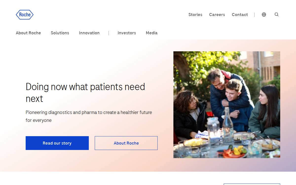Roche website preview