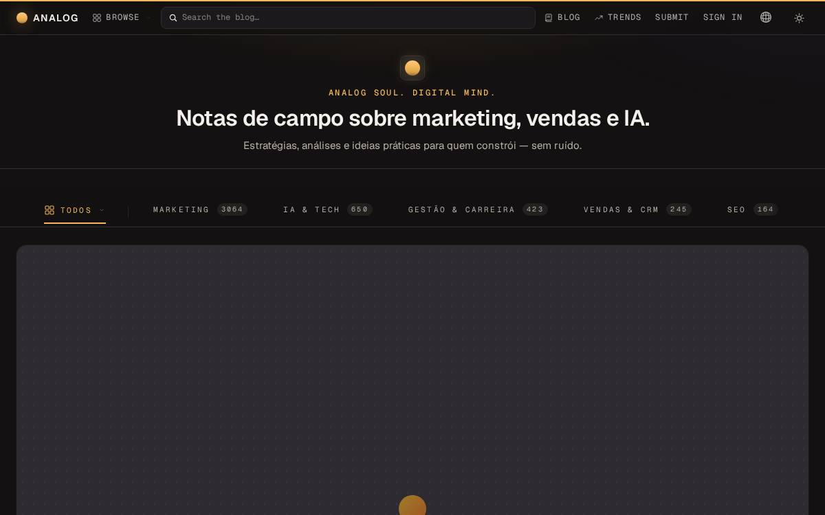 Rock Content website preview