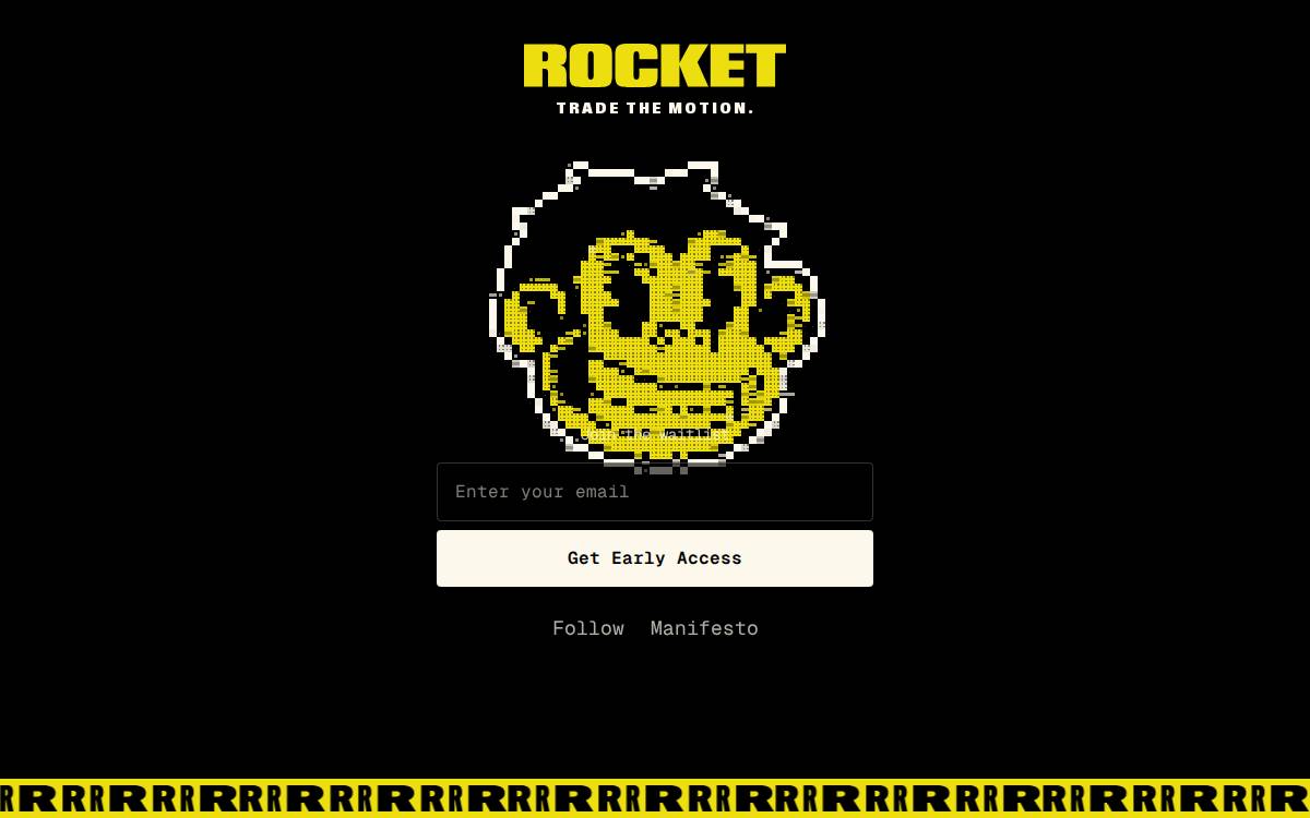Rocket website preview