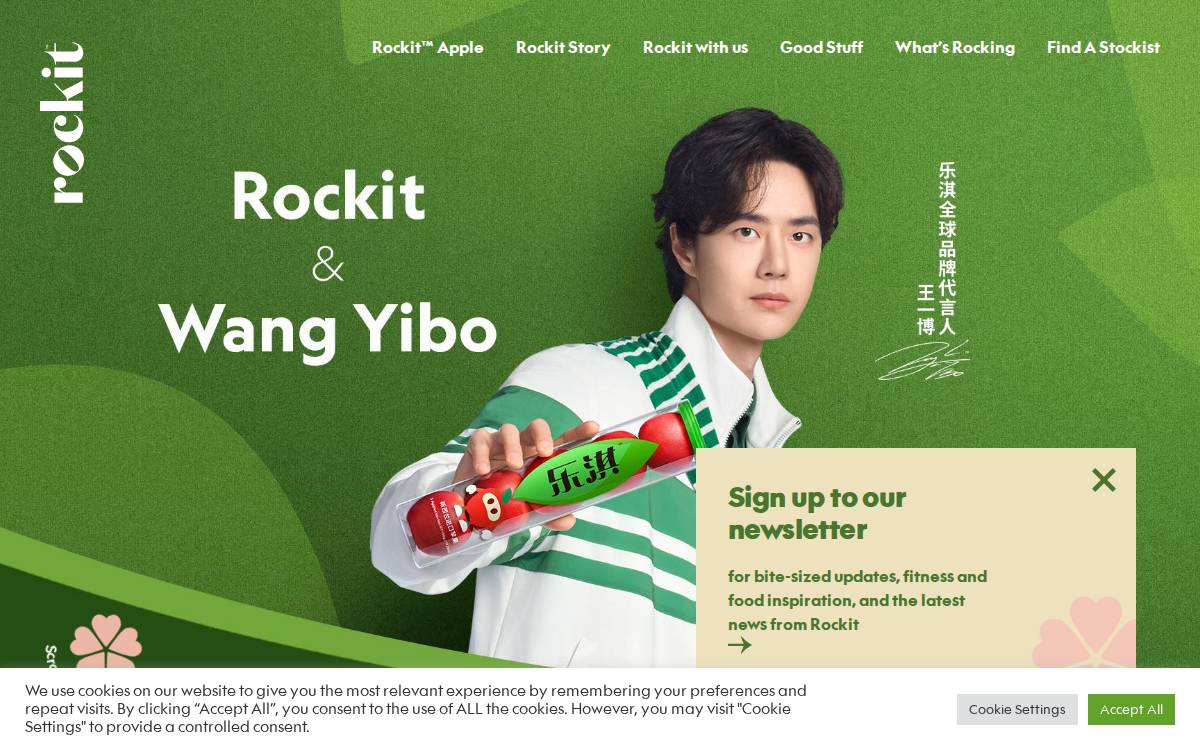 Rockit website preview