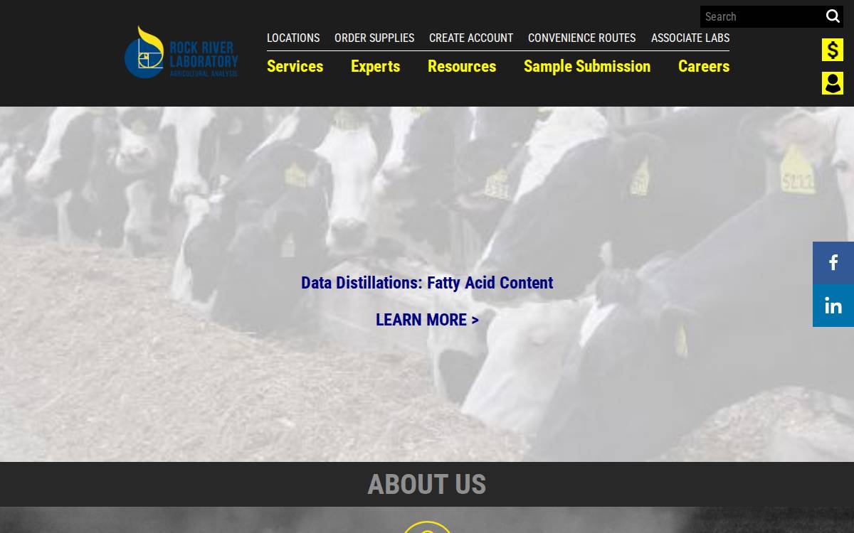 Rock River Lab website preview