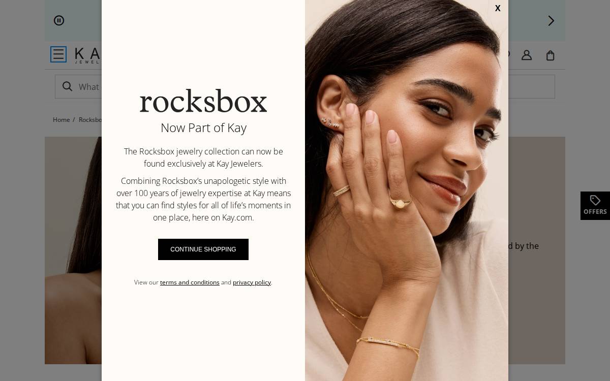 Rocksbox website preview