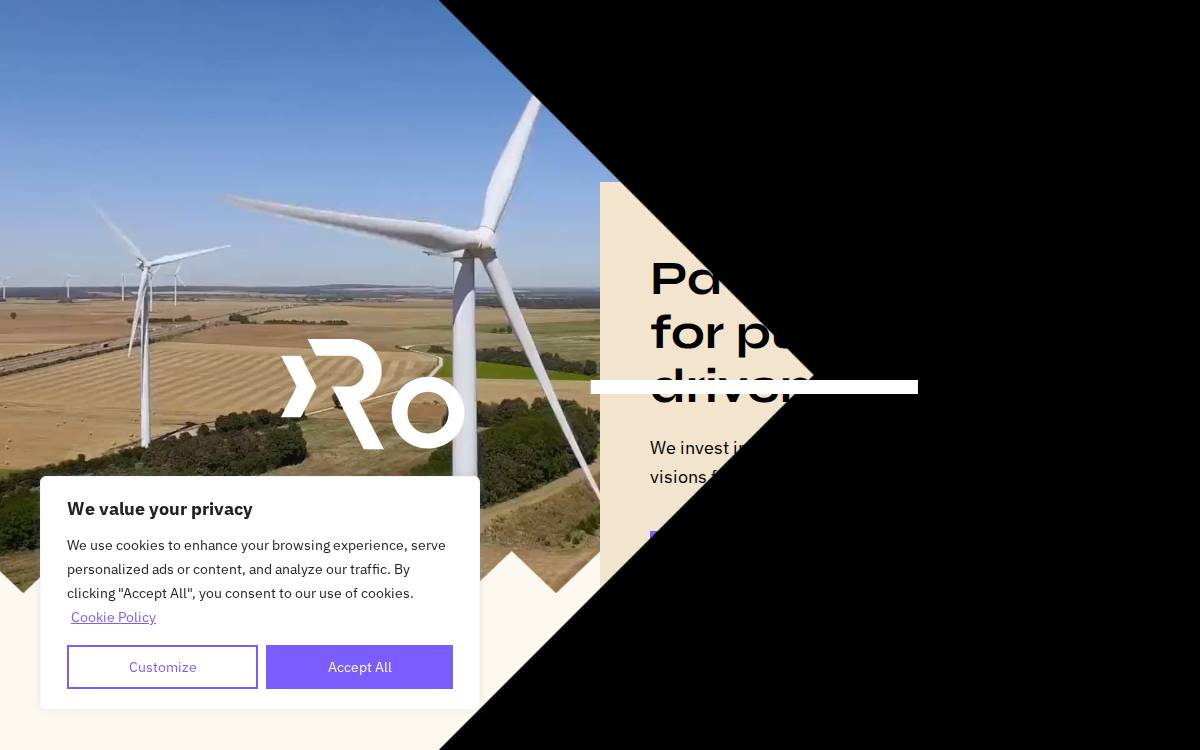 Rockstart website preview