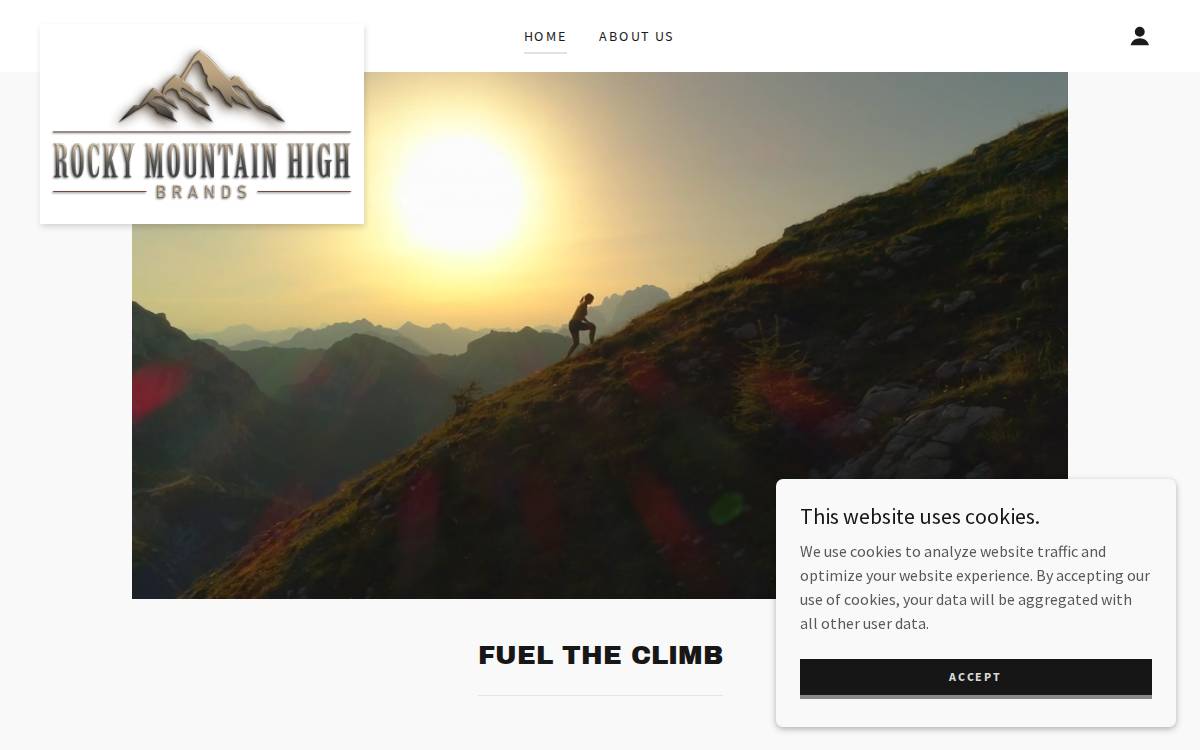 Rocky Mountain High Brands website preview