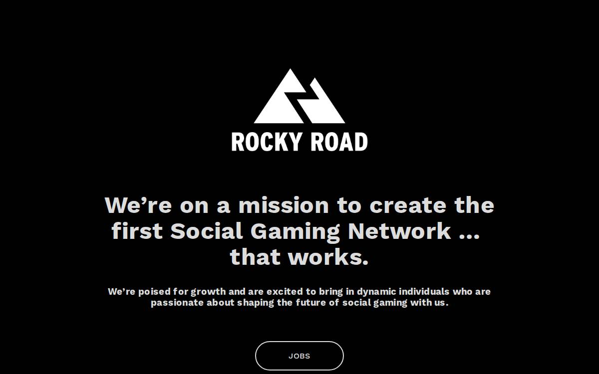 Rocky Road website preview