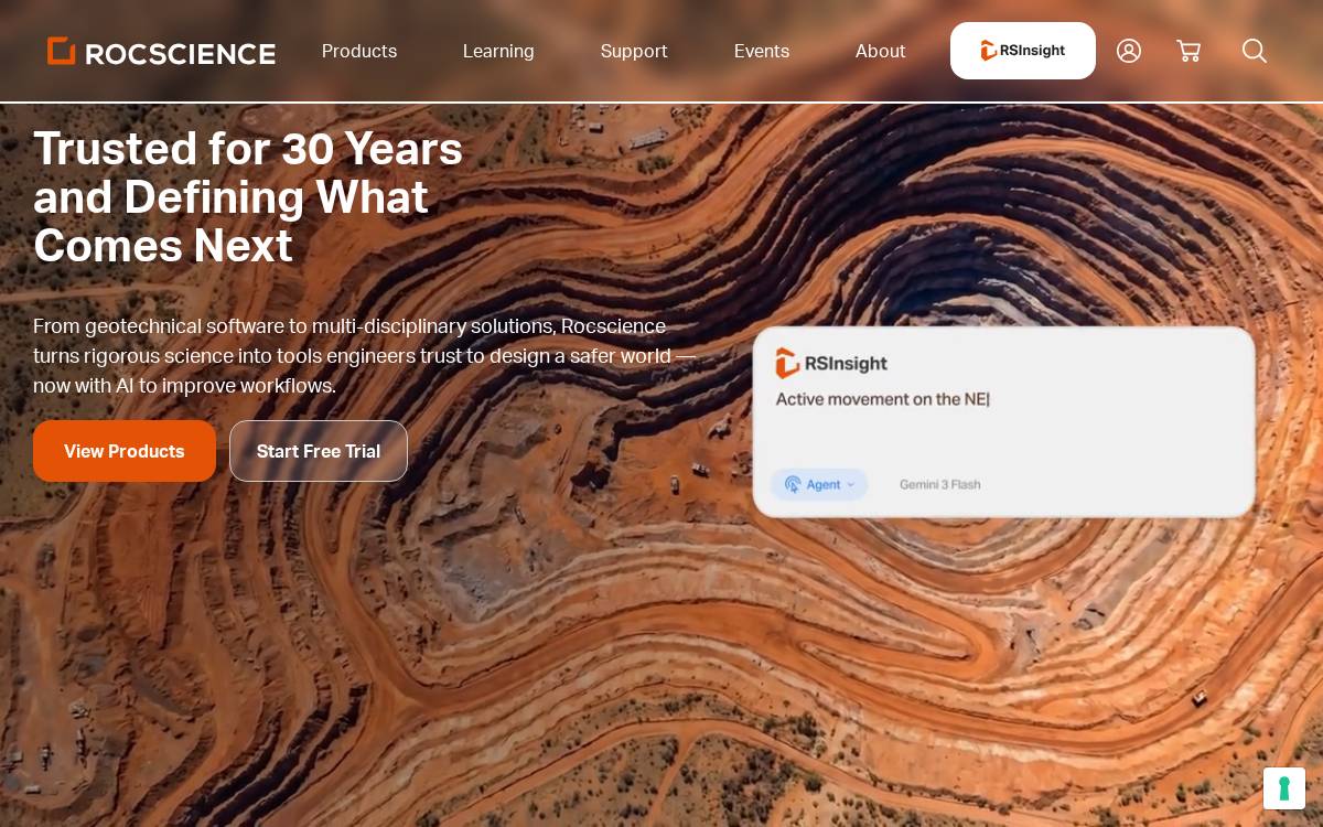 Rocscience website preview