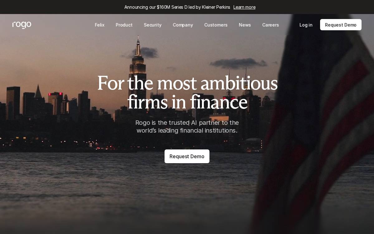 Rogo website preview
