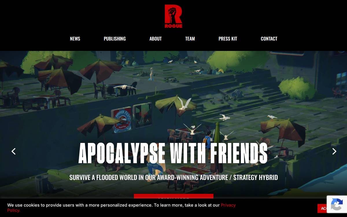 Rogue website preview
